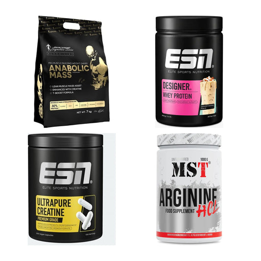 Masseaufbau für Fortgeschrittene: Kevin Levrone Anabolic + 3 weitere – alle enthaltenen Artikel