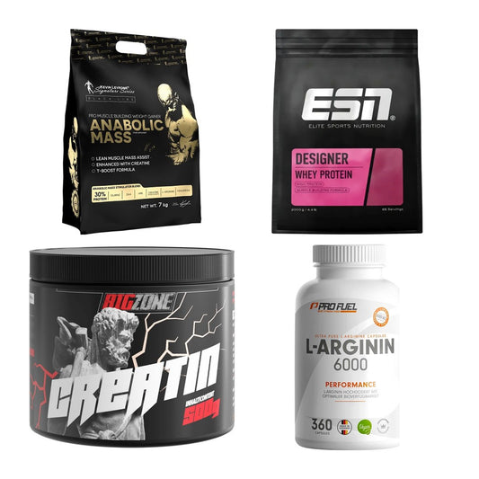 Masseaufbau für Fortgeschrittene: Kevin Levrone Anabolic + 3 weitere – alle enthaltenen Artikel