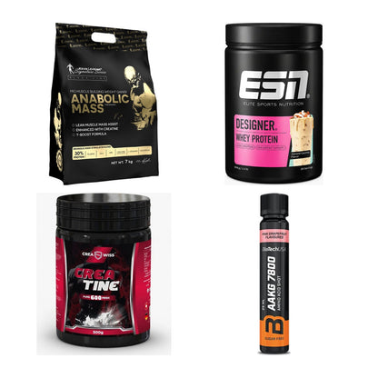 Masseaufbau für Fortgeschrittene: Kevin Levrone Anabolic + 3 weitere – alle enthaltenen Artikel