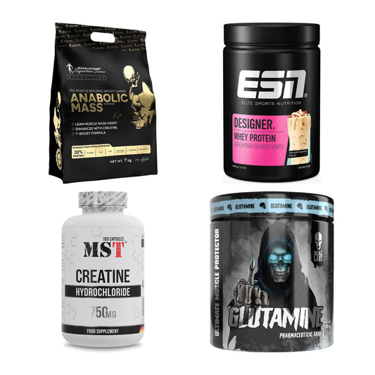 Masseaufbau für Fortgeschrittene: Kevin Levrone Anabolic + 3 weitere – alle enthaltenen Artikel