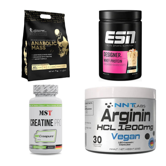 Masseaufbau für Fortgeschrittene: Kevin Levrone Anabolic + 3 weitere – alle enthaltenen Artikel