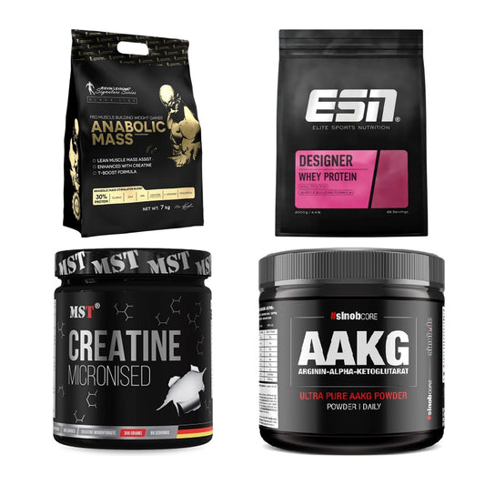 Masseaufbau für Fortgeschrittene: Kevin Levrone Anabolic + 3 weitere – alle enthaltenen Artikel