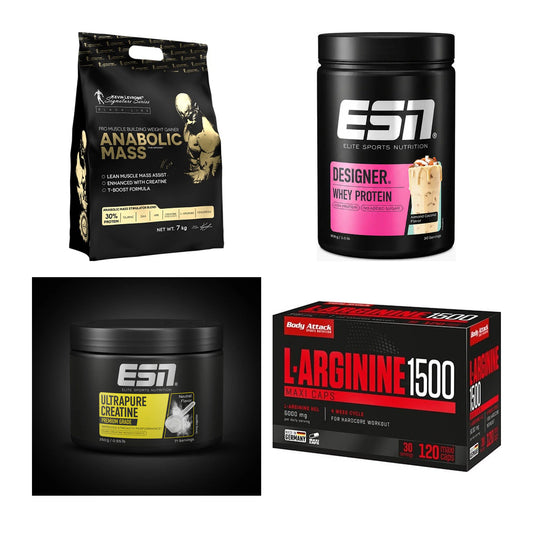 Masseaufbau für Fortgeschrittene: Kevin Levrone Anabolic + 3 weitere – alle enthaltenen Artikel