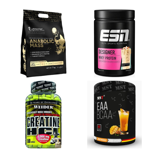 Masseaufbau für Fortgeschrittene: Kevin Levrone Anabolic + 3 weitere – alle enthaltenen Artikel
