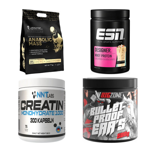 Masseaufbau für Fortgeschrittene: Kevin Levrone Anabolic + 3 weitere – alle enthaltenen Artikel