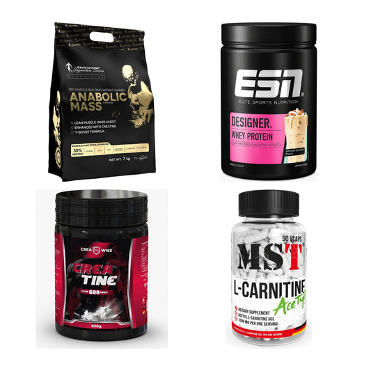 Masseaufbau für Fortgeschrittene: Kevin Levrone Anabolic + 3 weitere – alle enthaltenen Artikel
