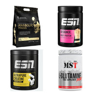 Masseaufbau für Fortgeschrittene: Kevin Levrone Anabolic + 3 weitere