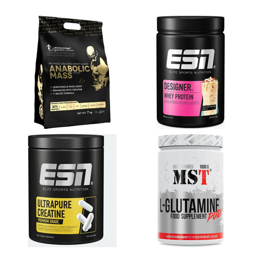 Masseaufbau für Fortgeschrittene: Kevin Levrone Anabolic + 3 weitere – alle enthaltenen Artikel