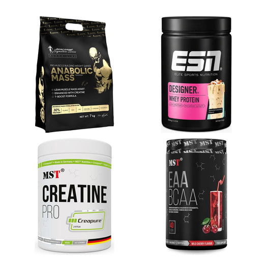 Masseaufbau für Fortgeschrittene: Kevin Levrone Anabolic + 3 weitere – alle enthaltenen Artikel