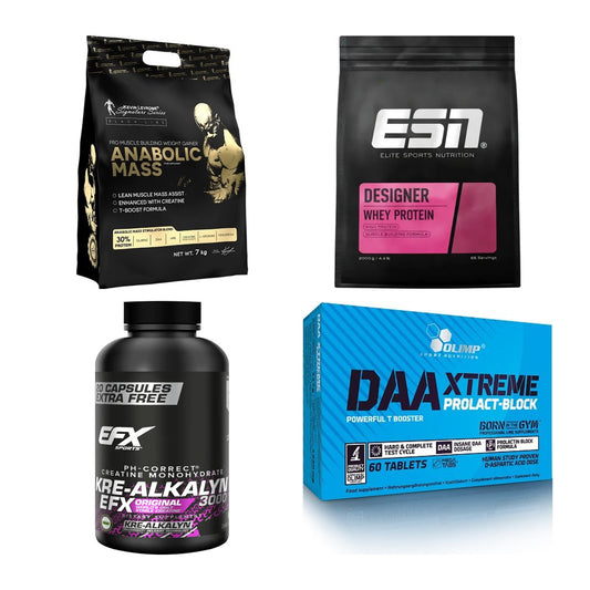 Masseaufbau für Fortgeschrittene: Kevin Levrone Anabolic + 3 weitere – alle enthaltenen Artikel