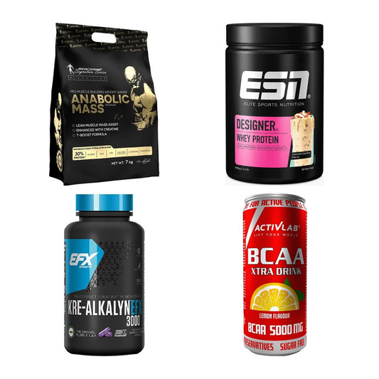 Masseaufbau für Fortgeschrittene: Kevin Levrone Anabolic + 3 weitere – alle enthaltenen Artikel