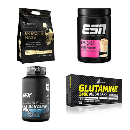 Masseaufbau für Fortgeschrittene: Kevin Levrone Anabolic + 3 weitere – alle enthaltenen Artikel