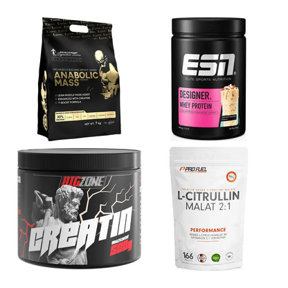 Masseaufbau für Fortgeschrittene: Kevin Levrone Anabolic + 3 weitere – alle enthaltenen Artikel