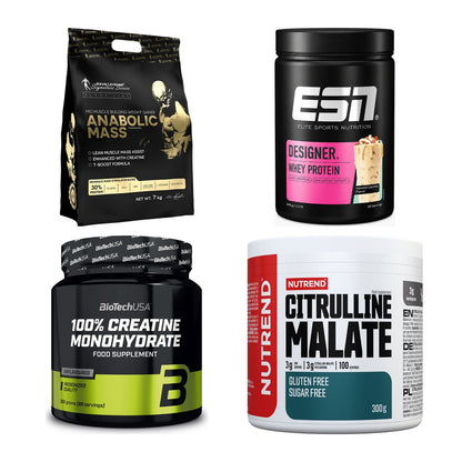 Masseaufbau für Fortgeschrittene: Kevin Levrone Anabolic + 3 weitere – alle enthaltenen Artikel