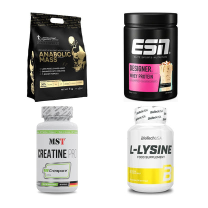 Masseaufbau für Fortgeschrittene: Kevin Levrone Anabolic + 3 weitere – alle enthaltenen Artikel