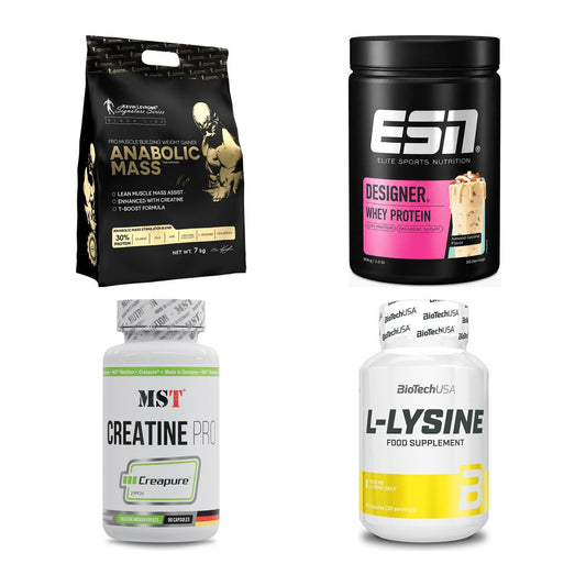 Masseaufbau für Fortgeschrittene: Kevin Levrone Anabolic + 3 weitere – alle enthaltenen Artikel