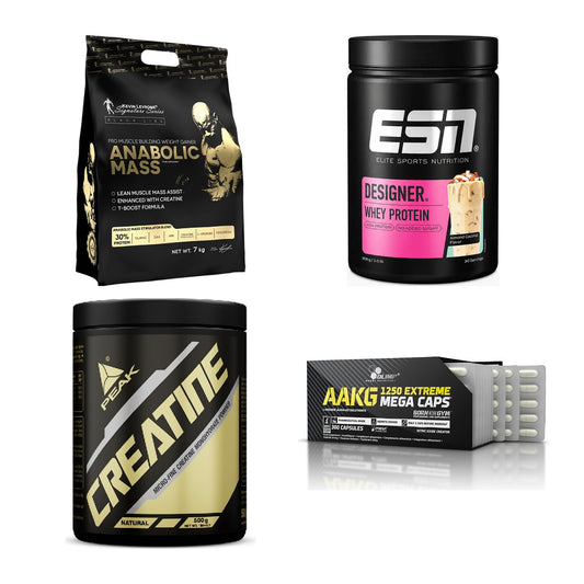 Masseaufbau für Fortgeschrittene: Kevin Levrone Anabolic + 3 weitere – alle enthaltenen Artikel