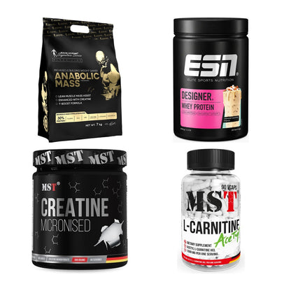 Masseaufbau für Fortgeschrittene: Kevin Levrone Anabolic + 3 weitere – alle enthaltenen Artikel