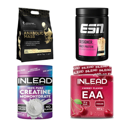 Masseaufbau für Fortgeschrittene: Kevin Levrone Anabolic + 3 weitere – alle enthaltenen Artikel