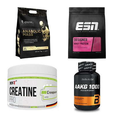 Masseaufbau für Fortgeschrittene: Kevin Levrone Anabolic + 3 weitere – alle enthaltenen Artikel