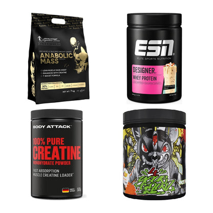 Masseaufbau für Fortgeschrittene: Kevin Levrone Anabolic + 3 weitere – alle enthaltenen Artikel
