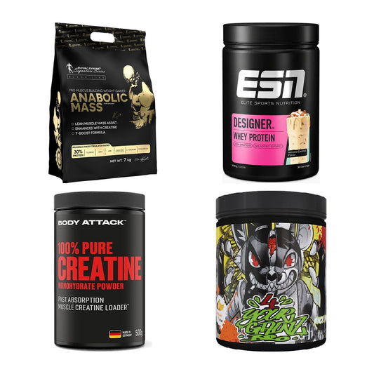 Masseaufbau für Fortgeschrittene: Kevin Levrone Anabolic + 3 weitere – alle enthaltenen Artikel