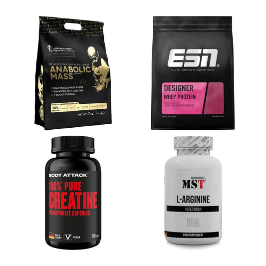 Masseaufbau für Fortgeschrittene: Kevin Levrone Anabolic + 3 weitere – alle enthaltenen Artikel