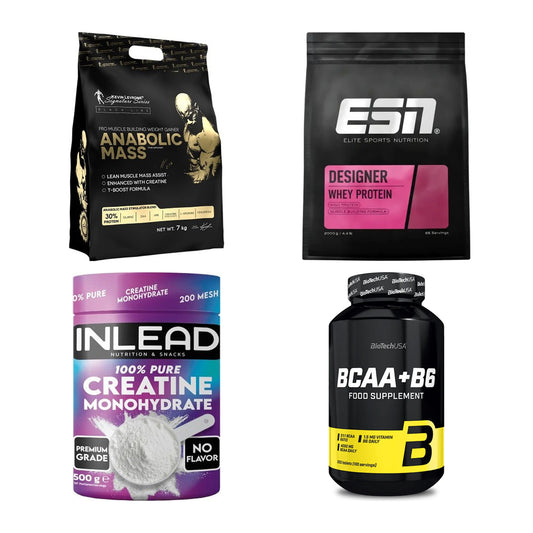 Masseaufbau für Fortgeschrittene: Kevin Levrone Anabolic + 3 weitere – alle enthaltenen Artikel