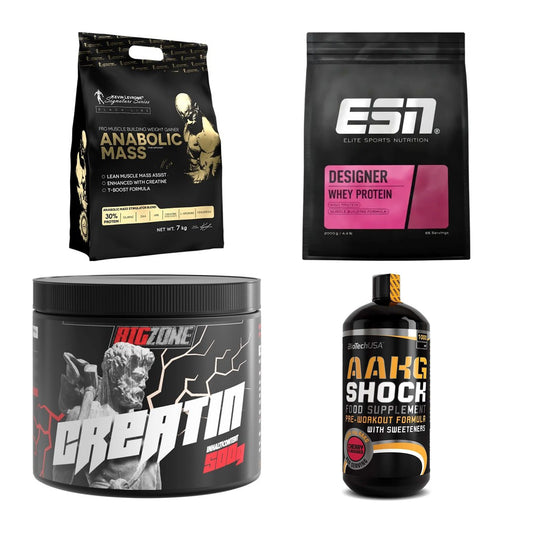 Masseaufbau für Fortgeschrittene: Kevin Levrone Anabolic + 3 weitere – alle enthaltenen Artikel