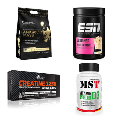 Masseaufbau für Fortgeschrittene: Kevin Levrone Anabolic + 3 weitere – alle enthaltenen Artikel
