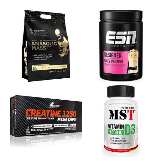 Masseaufbau für Fortgeschrittene: Kevin Levrone Anabolic + 3 weitere – alle enthaltenen Artikel