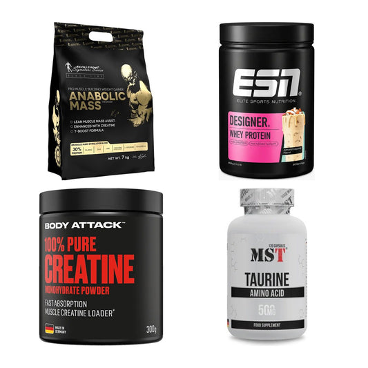 Masseaufbau für Fortgeschrittene: Kevin Levrone Anabolic + 3 weitere – alle enthaltenen Artikel