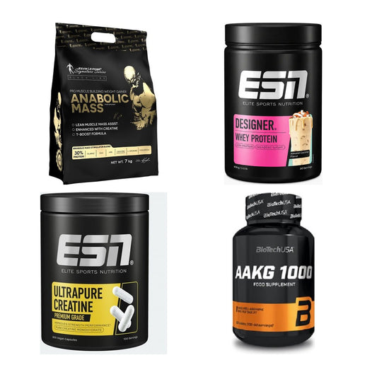 Masseaufbau für Fortgeschrittene: Kevin Levrone Anabolic + 3 weitere – alle enthaltenen Artikel