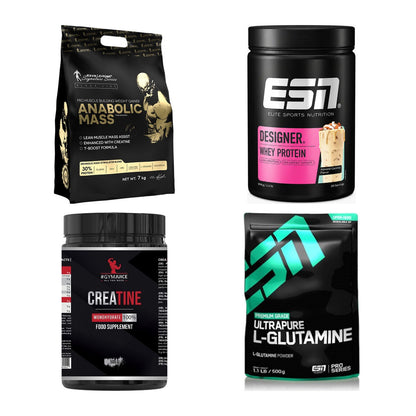 Masseaufbau für Fortgeschrittene: Kevin Levrone Anabolic + 3 weitere – alle enthaltenen Artikel