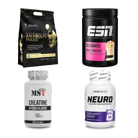 Masseaufbau für Fortgeschrittene: Kevin Levrone Anabolic + 3 weitere – alle enthaltenen Artikel