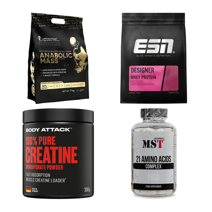 Masseaufbau für Fortgeschrittene: Kevin Levrone Anabolic + 3 weitere – alle enthaltenen Artikel