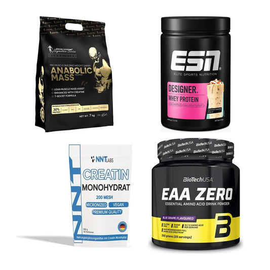 Masseaufbau für Fortgeschrittene: Kevin Levrone Anabolic + 3 weitere – alle enthaltenen Artikel