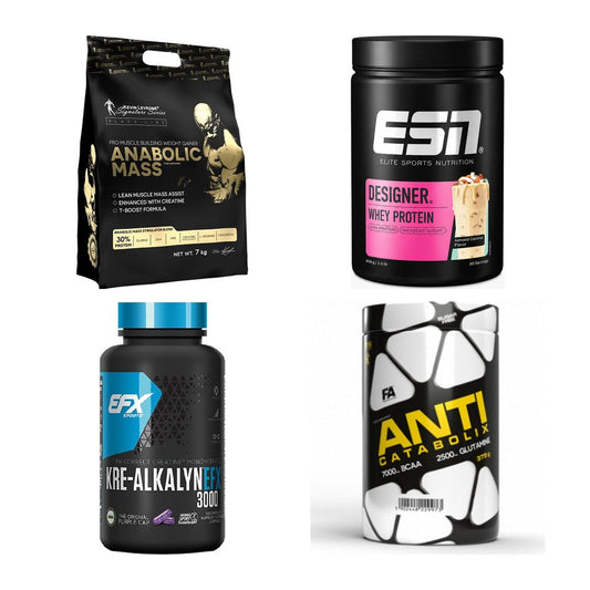 Masseaufbau für Fortgeschrittene: Kevin Levrone Anabolic + 3 weitere – alle enthaltenen Artikel