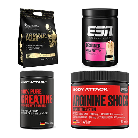 Masseaufbau für Fortgeschrittene: Kevin Levrone Anabolic + 3 weitere – alle enthaltenen Artikel