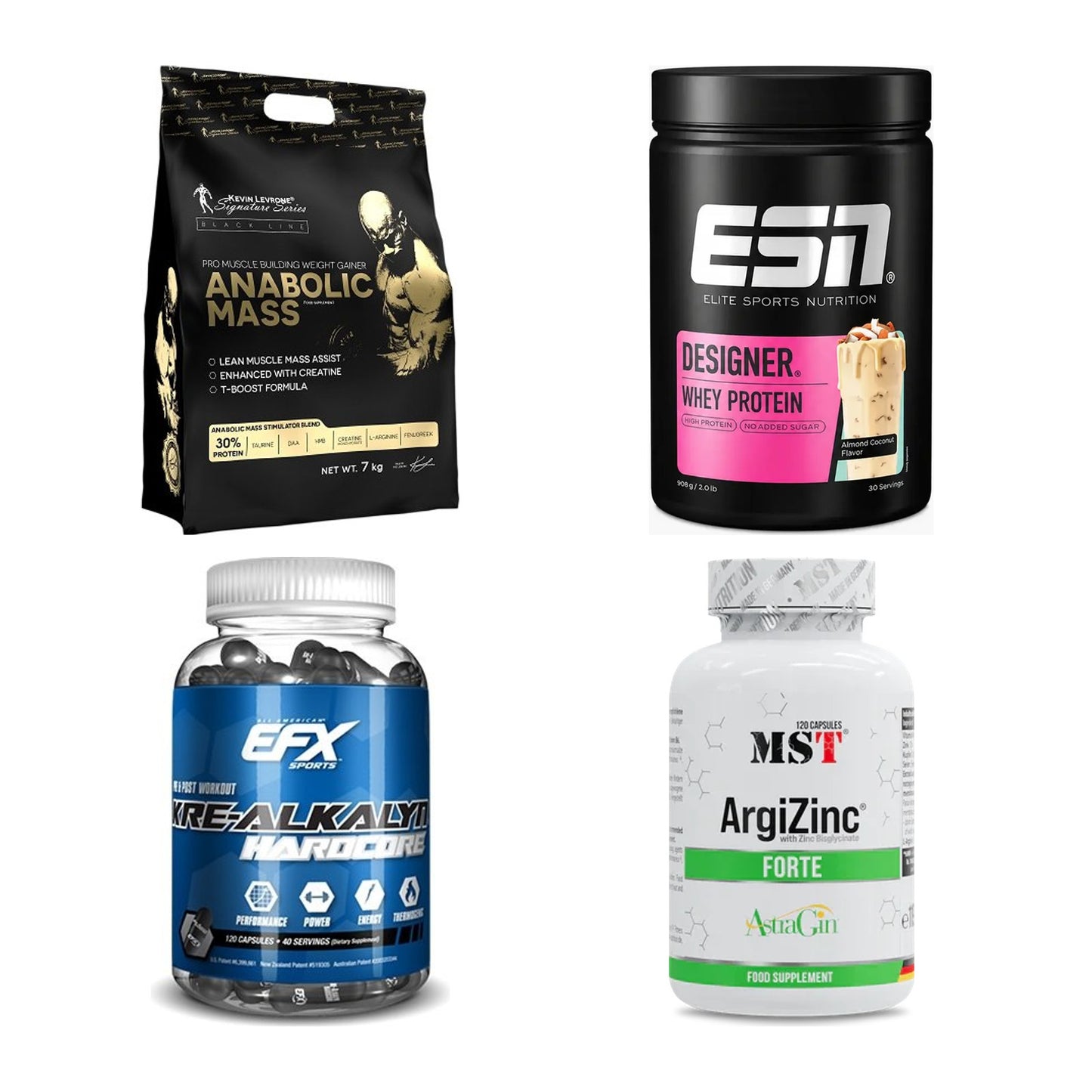 Masseaufbau für Fortgeschrittene: Kevin Levrone Anabolic + 3 weitere – alle enthaltenen Artikel