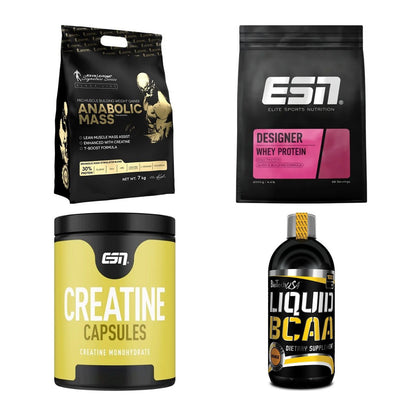 Masseaufbau für Fortgeschrittene: Kevin Levrone Anabolic + 3 weitere – alle enthaltenen Artikel