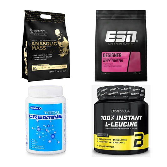 Masseaufbau für Fortgeschrittene: Kevin Levrone Anabolic + 3 weitere – alle enthaltenen Artikel