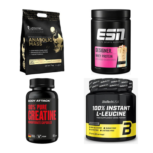 Masseaufbau für Fortgeschrittene: Kevin Levrone Anabolic + 3 weitere – alle enthaltenen Artikel