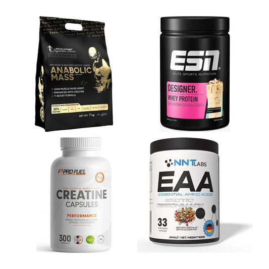 Masseaufbau für Fortgeschrittene: Kevin Levrone Anabolic + 3 weitere – alle enthaltenen Artikel