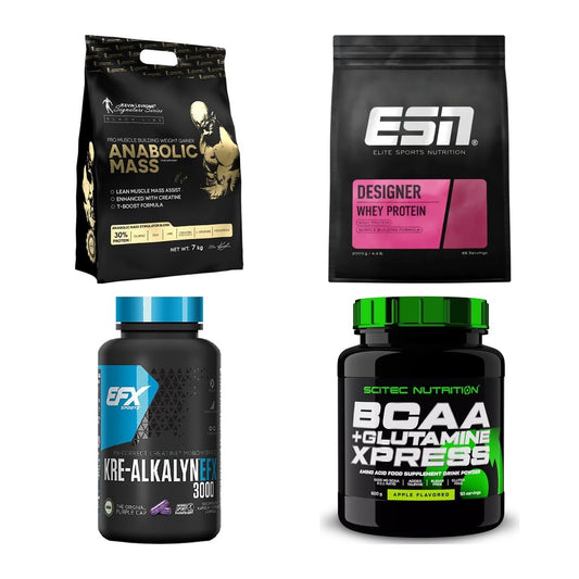 Masseaufbau für Fortgeschrittene: Kevin Levrone Anabolic + 3 weitere – alle enthaltenen Artikel