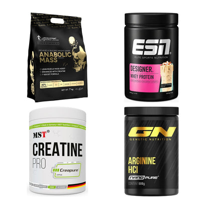 Masseaufbau für Fortgeschrittene: Kevin Levrone Anabolic + 3 weitere – alle enthaltenen Artikel