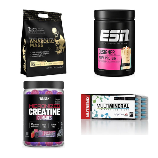 Masseaufbau für Fortgeschrittene: Kevin Levrone Anabolic + 3 weitere – alle enthaltenen Artikel