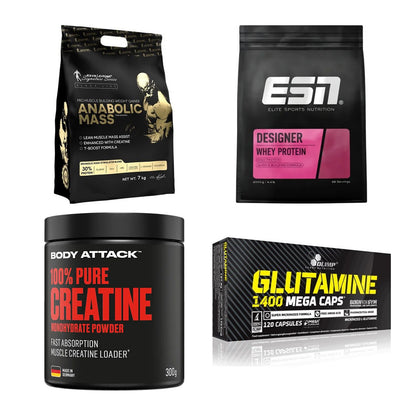 Masseaufbau für Fortgeschrittene: Kevin Levrone Anabolic + 3 weitere – alle enthaltenen Artikel