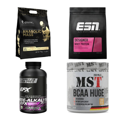 Masseaufbau für Fortgeschrittene: Kevin Levrone Anabolic + 3 weitere – alle enthaltenen Artikel