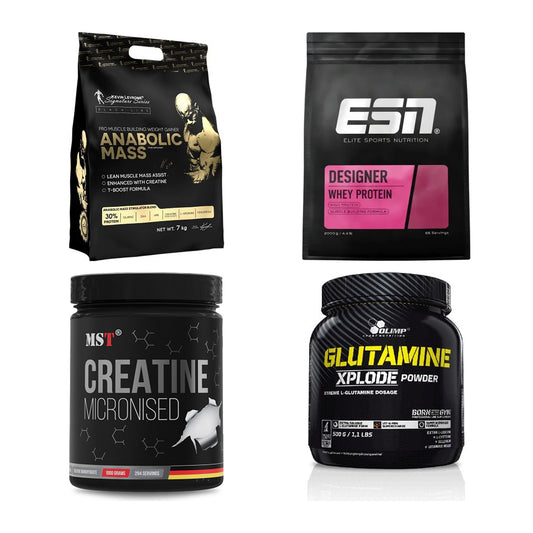 Masseaufbau für Fortgeschrittene: Kevin Levrone Anabolic + 3 weitere – alle enthaltenen Artikel